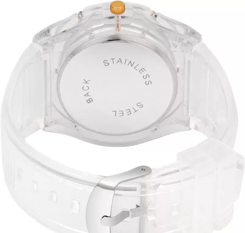 Transparent Analog Watch For Boys