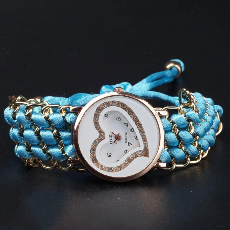 Women Chain Braclet Analogue Watch