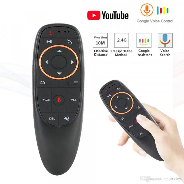 Wireless Air Mouse With Voice Control Youtube, Netflix For Android Mobile And Smart Tv And Tablets